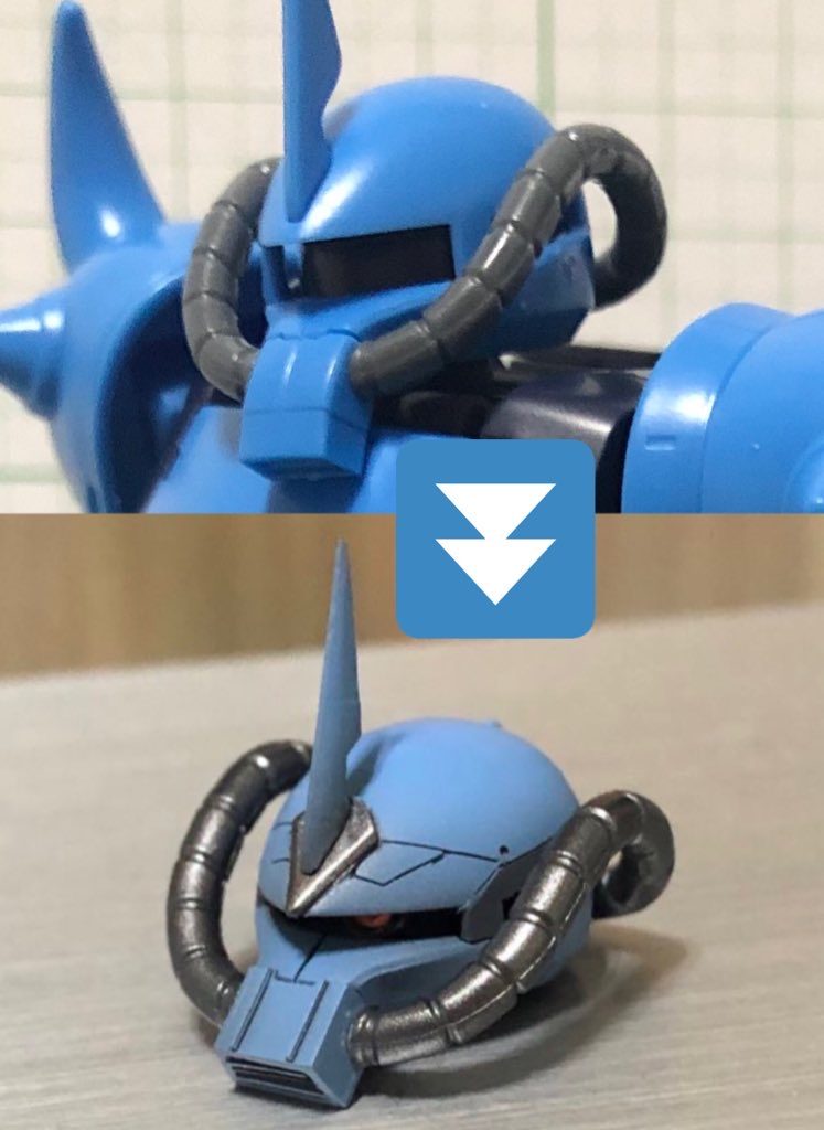 The ORIGIN YMS-07B-0 PROTOTYPE GOUF–3枚目/制作者：black🇯🇵