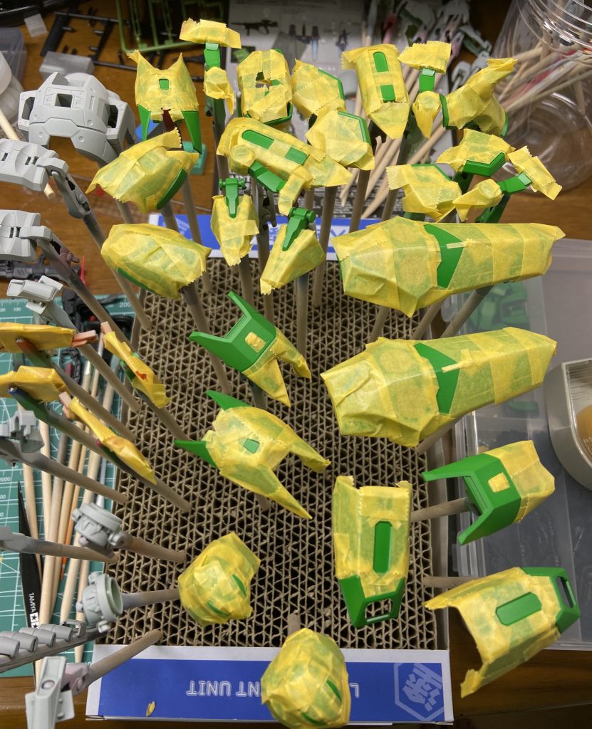 キツい作業でしたが上手く塗り分けられて良かったです