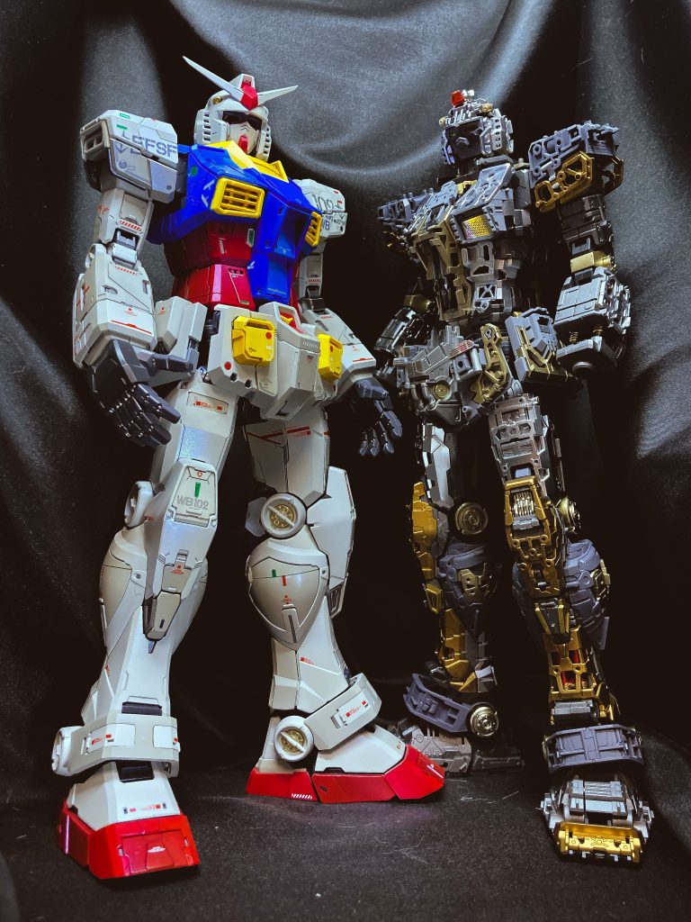 PGU Rx-78-2 ガンダム & ガンダム–3枚目/制作者：@Nekohige0511