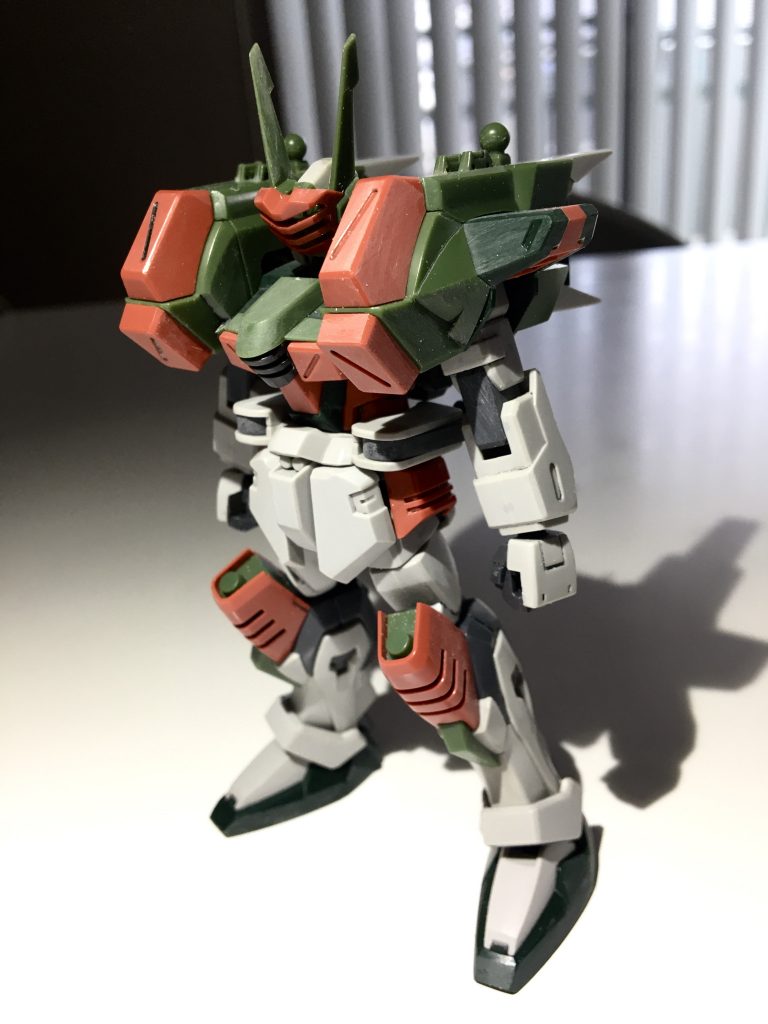 水性カラーで墨入れしてあったので、それを落とすとこからのスタートでしたw