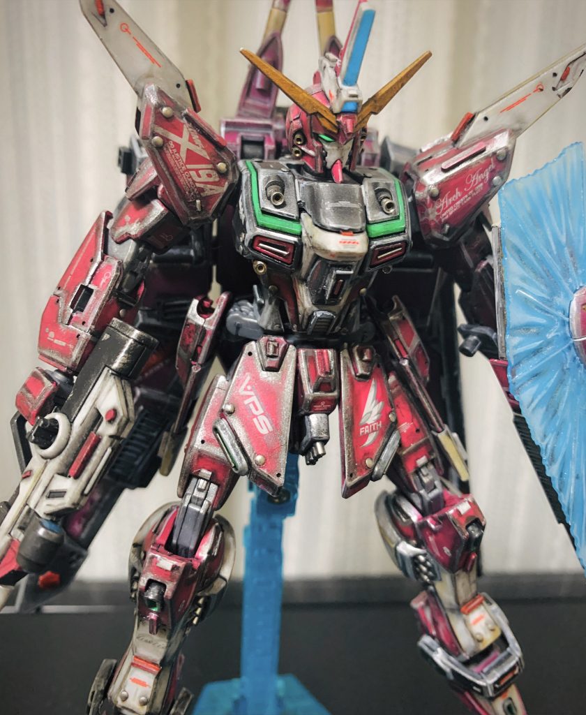 結果思ってたよりもずっとハードなお姿に、、、まあデスティニーとの壮絶な戦いを考えたらこれくらいハードボイルドでも良いかな、、、