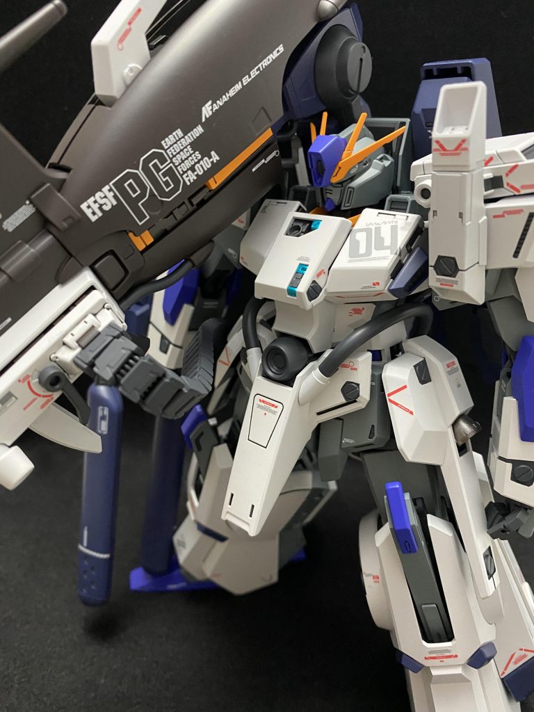 まぁカッコ良いんですけどw語彙力無くてデカイって言葉しか出ない。ハイパー・メガキャノンの色は、良い感じに調色できた気がしてます。