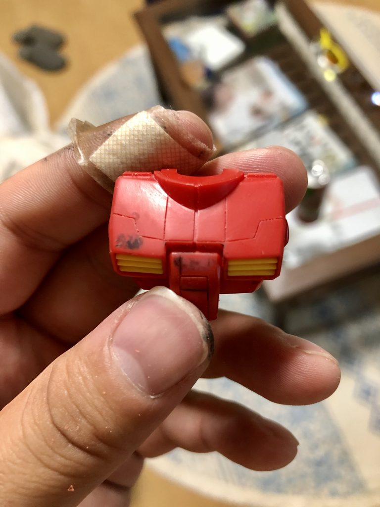 胸のスジボリはなかなか上手くいってます。