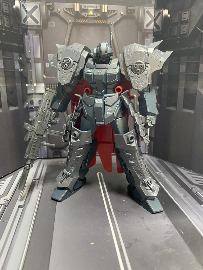 ジェスタにコトブキヤのエクスアーマーをミキシング😄