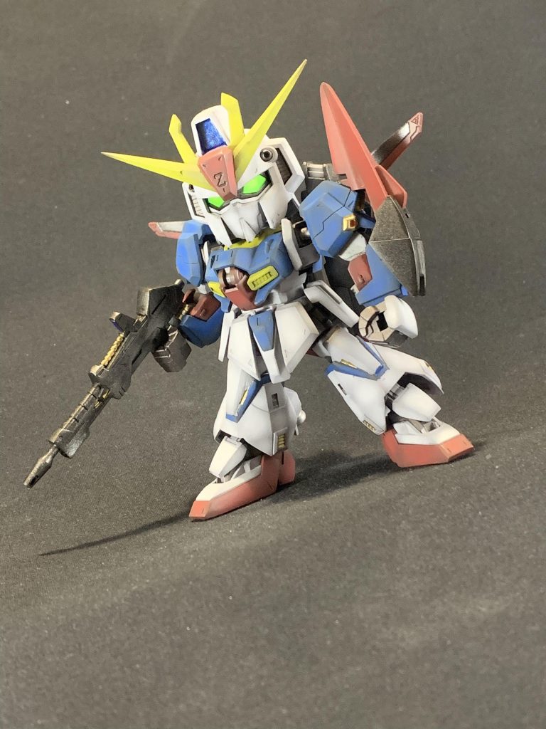 普段はあまりガンダムタイプ作らないのですがこれは作ってみて良かったと思いました。