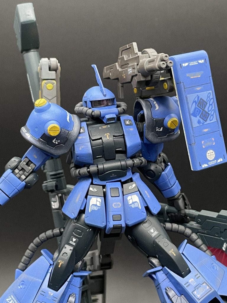 マシンガンはシールドアームと連結してガード付きの砲台にもできます( ´ ꒳ ` )ノ