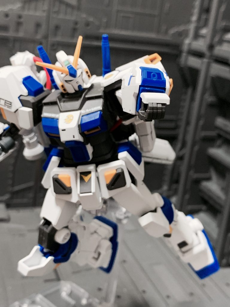 アームビームガン。砲口が浅かったので、少し掘り込みました。