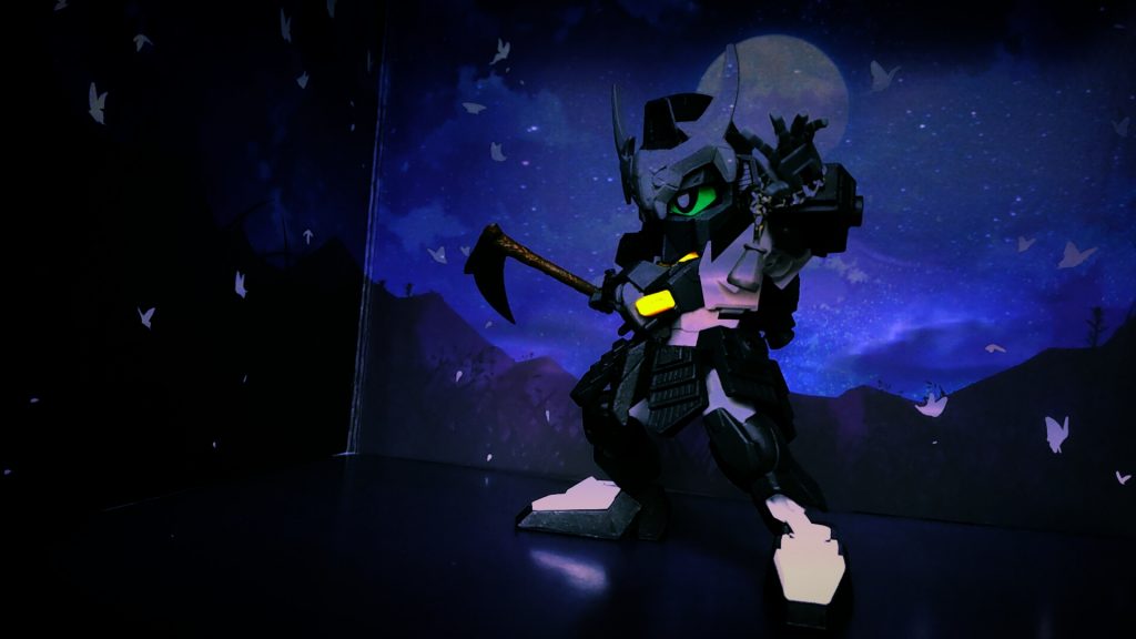 半蔵Zガンダム–2枚目/制作者：マグロ･イツカ