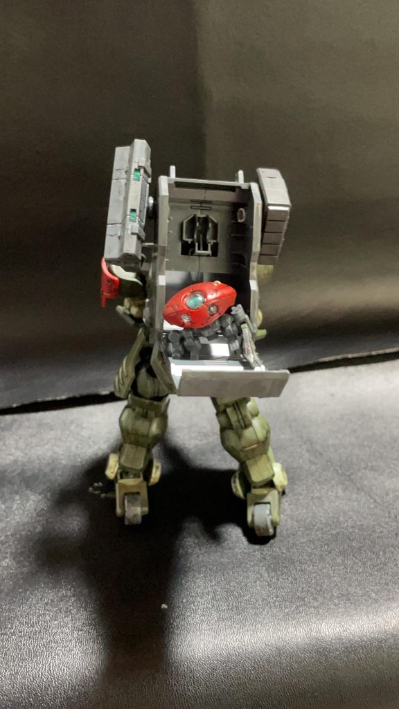 ミニモア出撃イメージは1機だけなのでこんな感じです。