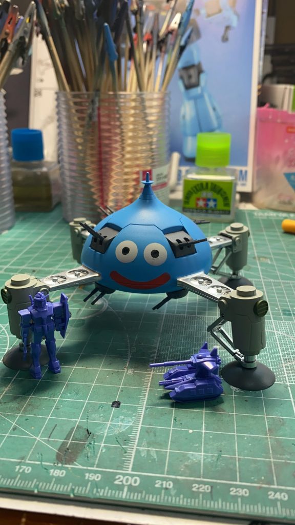 アッザムスライムはただの塗装で表現しました😅