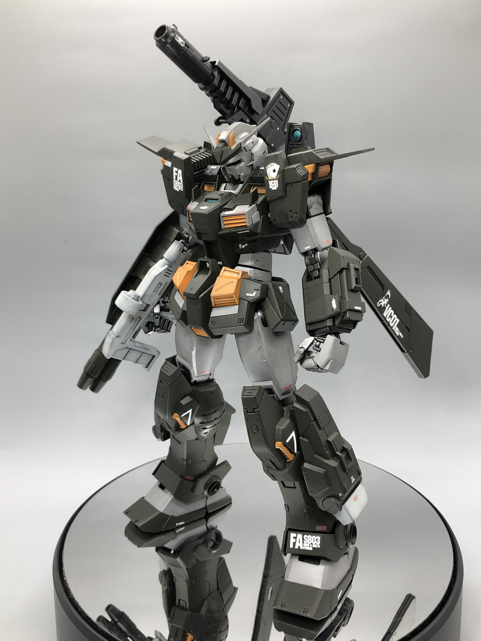 ガンプラ MG ガンダムストームブリンガーFA／ジムタービュレンス 