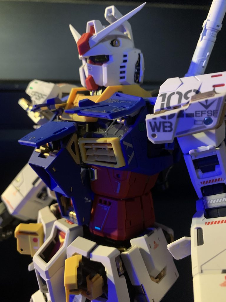 PG UNLEASHED 1/60 RX-78-2 ガンダム（パーフェクトグレード・アンリーシュド）–4枚目/制作者：@ffxi1031