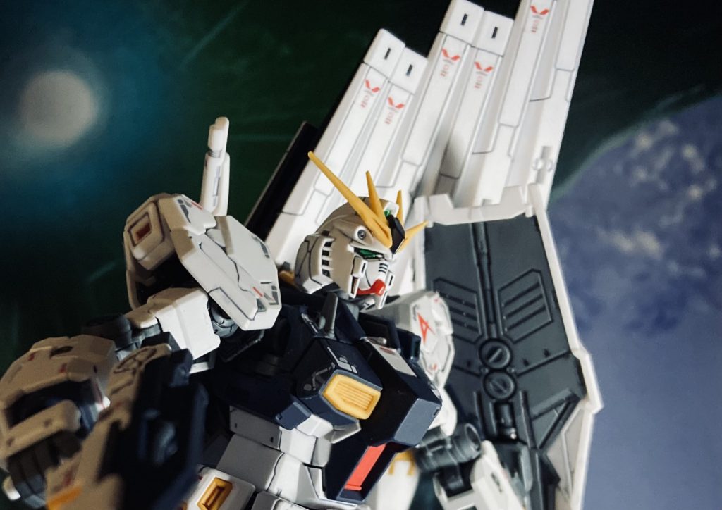 RG νガンダムは伊達じゃない😄–3枚目/制作者：YOSHIX