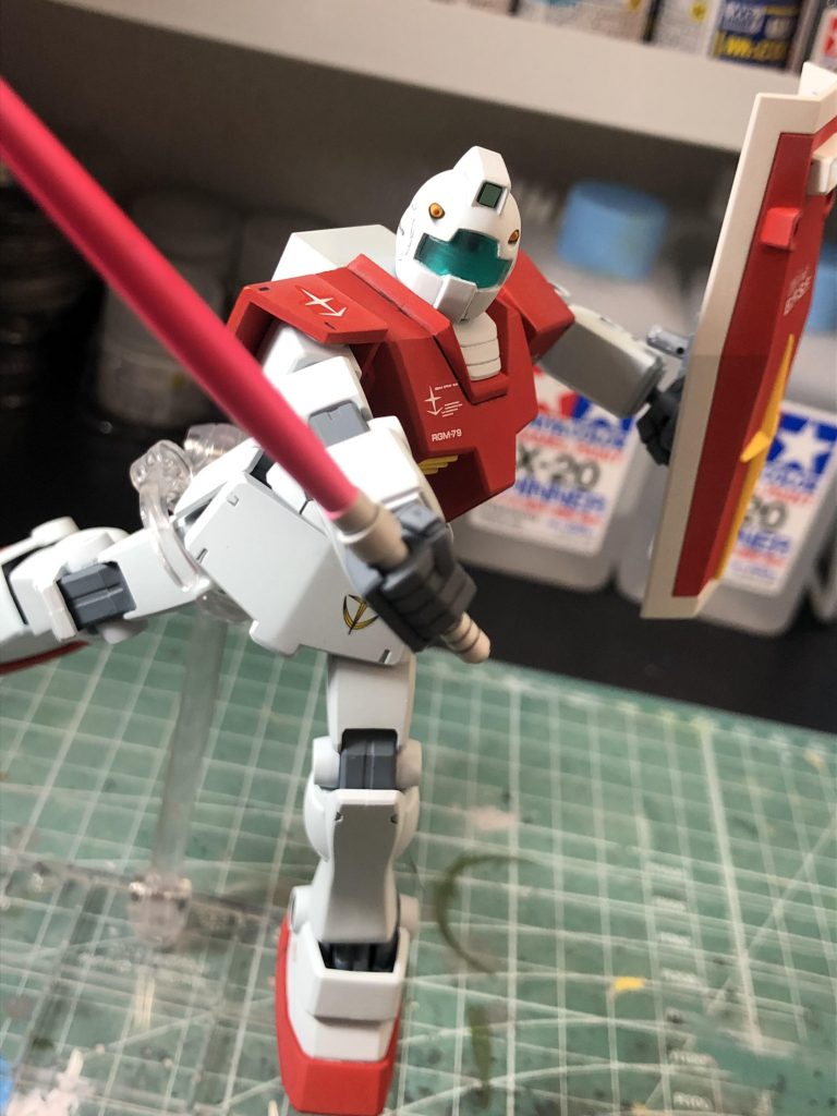 サーベルで両断！