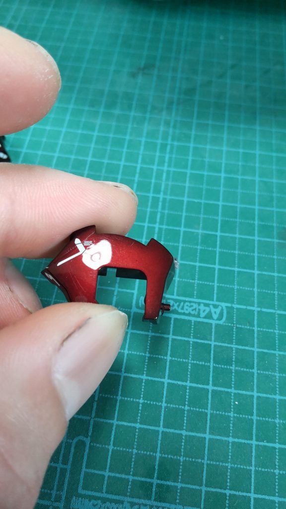 磨ぎ出し後。一応、電球が映るようになったから鏡面仕上げになるんですかね?最後の最後まで見ていただき、本当にありがとうございますm(_ _)m