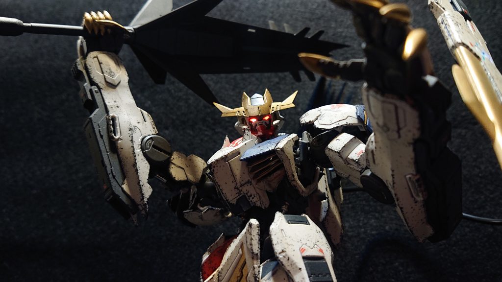 1/100 フルメカニクス バルバトスルプスレクス(ミキシング、部分塗装、電飾、ウェザリング)–6枚目/制作者:Chohnan