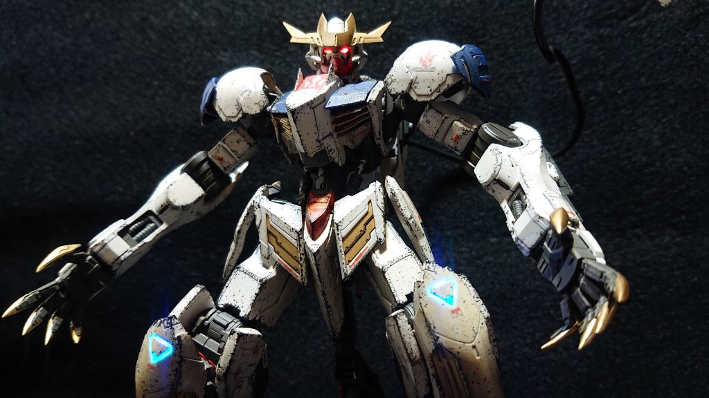 1/100 フルメカニクス バルバトスルプスレクス(ミキシング、部分塗装、電飾、ウェザリング)–7枚目/制作者:Chohnan