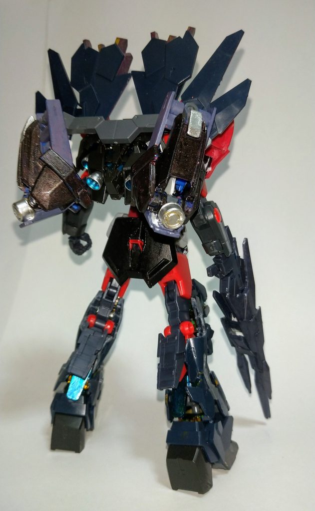 足のドッキングにリベンジしました(今まで差し替えだったので)。武装ビームマグナムC型ビームサーベルアームドアーマーXC月光蝶