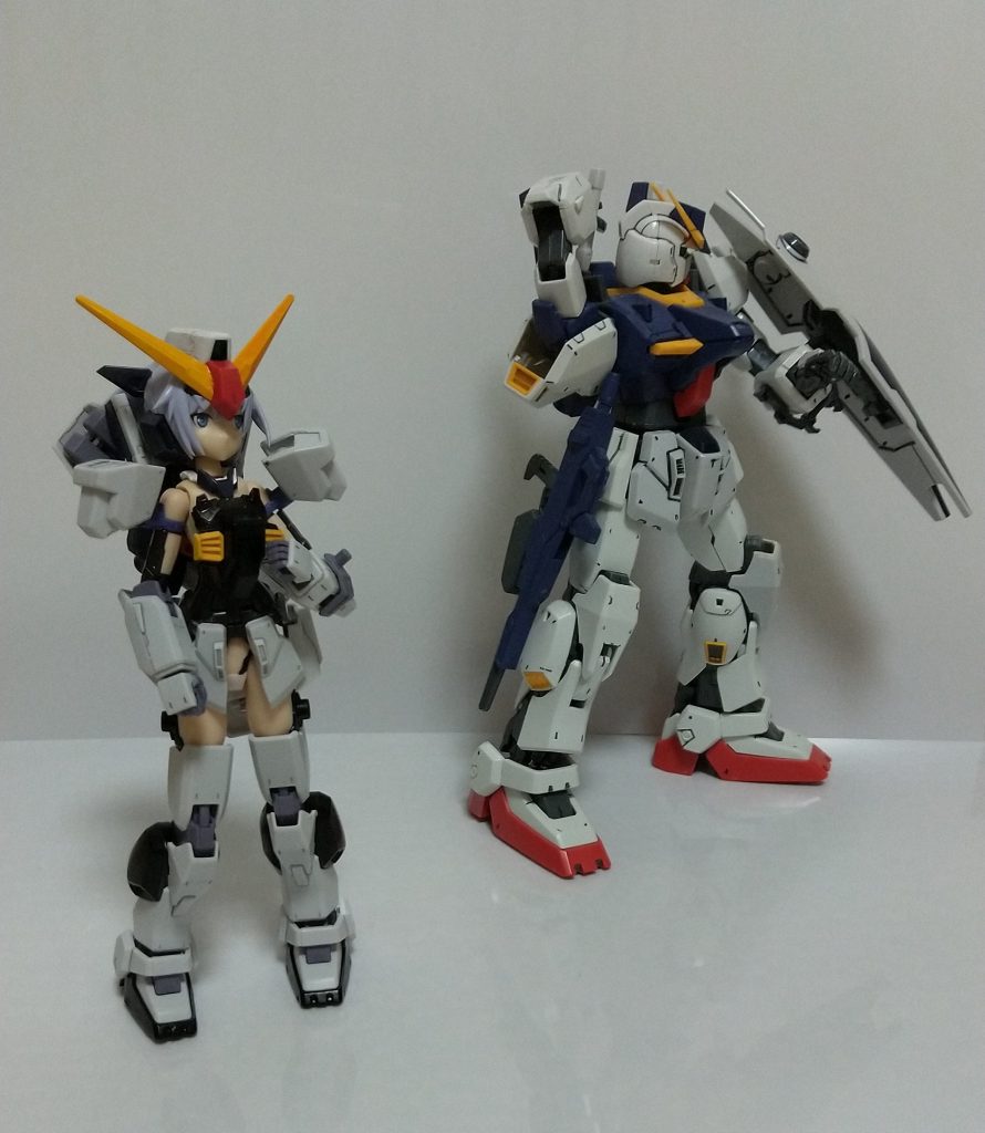 何だかんだ言いながらも本当は密かに兄へと想いを寄せているガンダムMk-Ⅱちゃん。でもそれは決して許されない、禁断の恋……。お兄ちゃん……。(ポツリ……。)