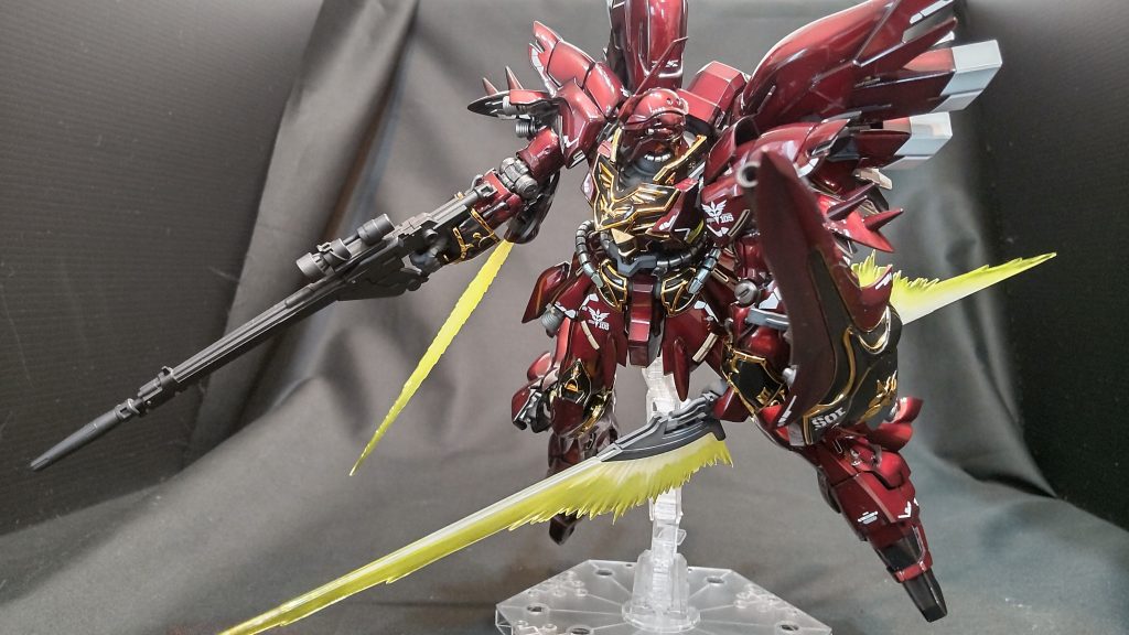 武器フル装備。赤の部分のレシピは下に貼っておきます↓