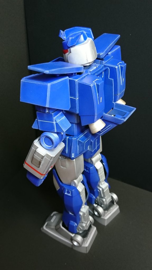 背中はスッキリ