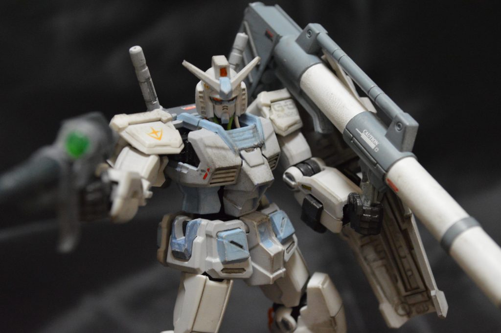 バズーカは持たせたいところだったので、MSGのパーツを流用して作成しました