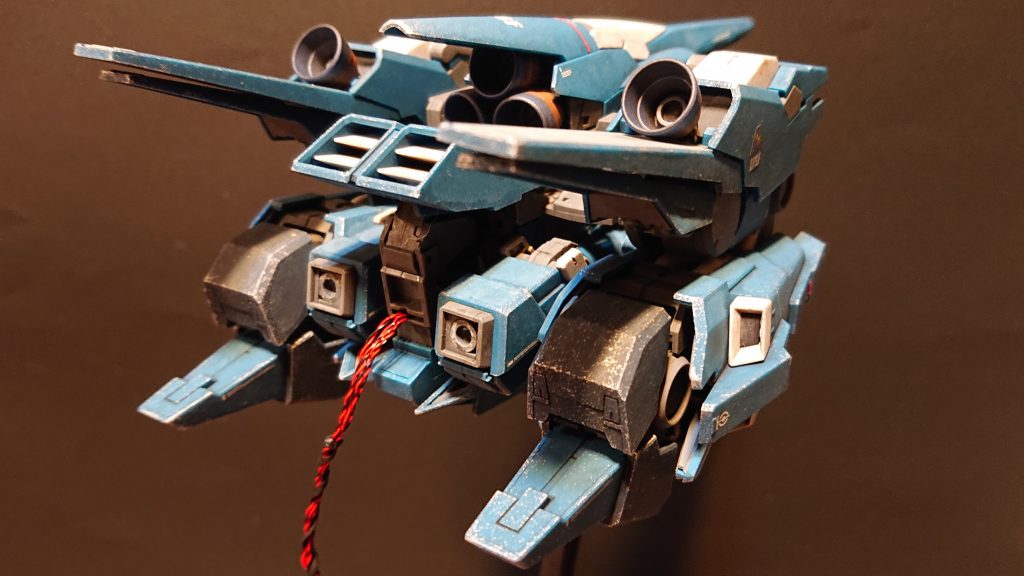 MG 1/100 リゼル(部分塗装、電飾、ウェザリング)–9枚目/制作者:Chohnan