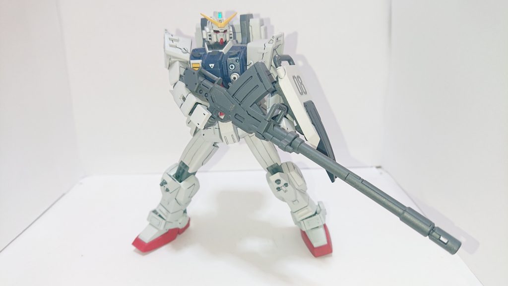 陸戦型ガンダム(ディティールアップ)–2枚目/制作者：あきつ