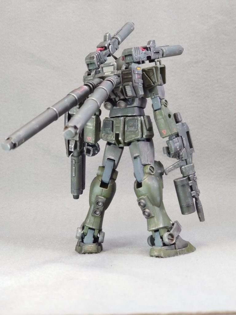 付録のバックパックに追加スラスターとプロペラントタンク着けてみました。