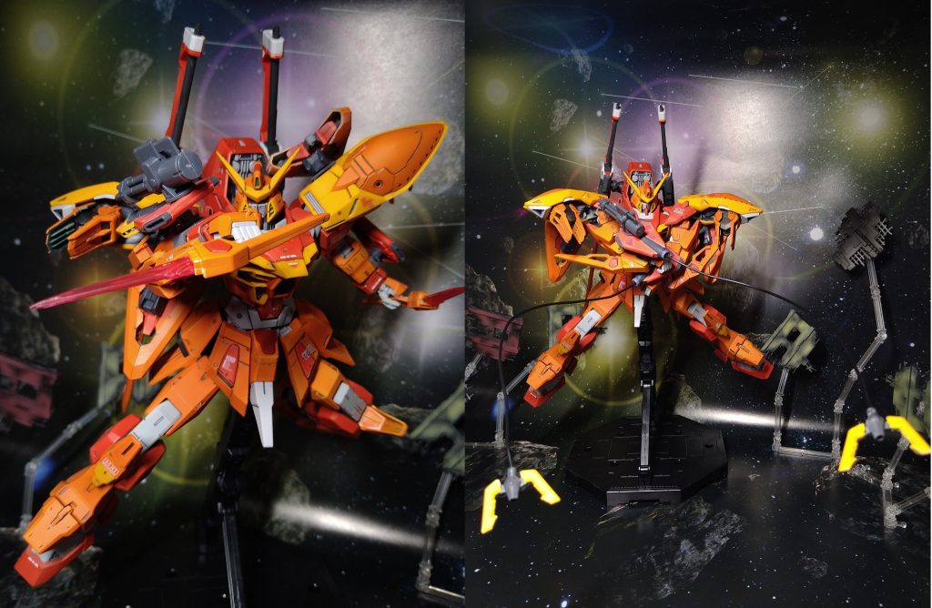 両腕部にソードストライクと同様のマイダスメッサー（ビームブーメラン）・ソードストライクと同様のシザーアンカー装備