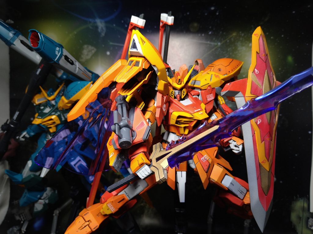 ナイトソードは実体剣・ビームサーベルのどちかに選択装備