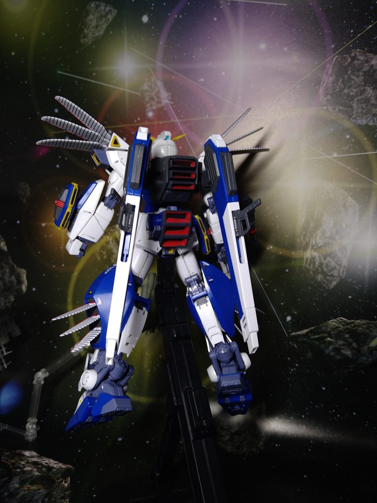 背面背面のバーニアのがめんど・・・たいへんでした