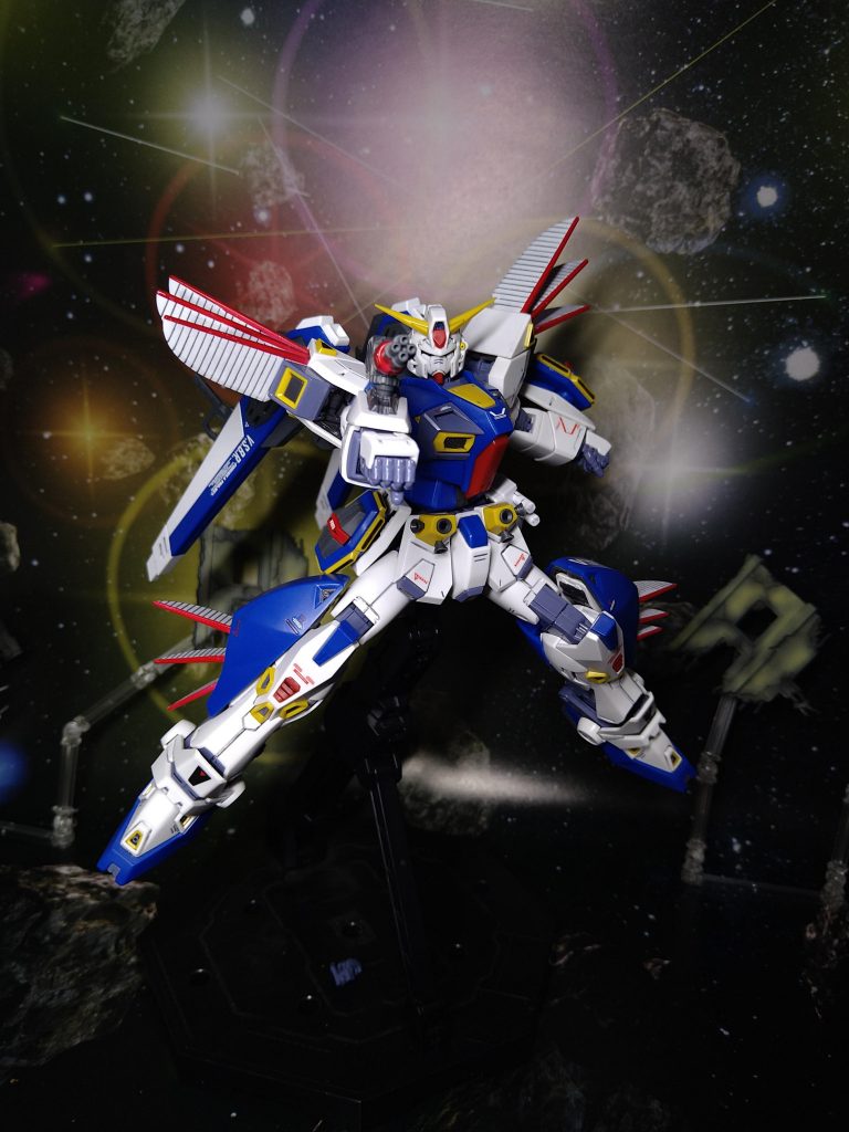 右腕部ガトリング砲