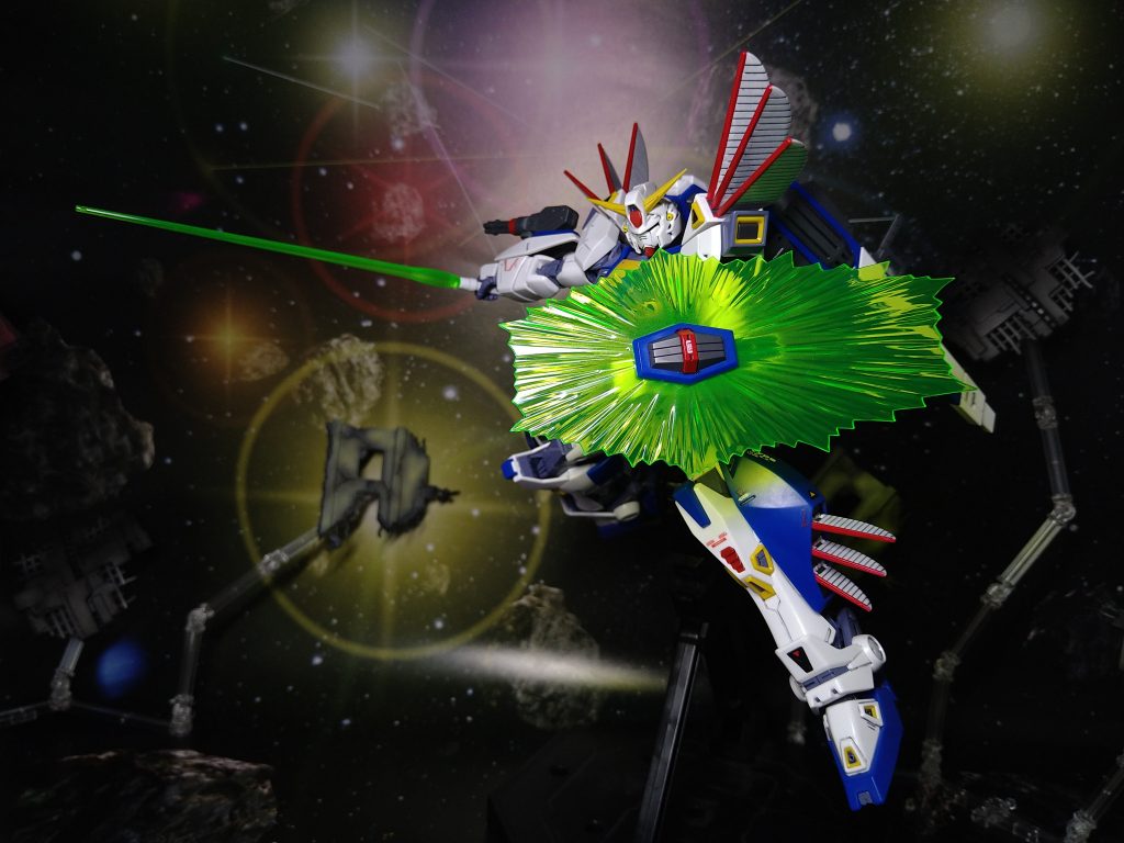 幼少期当時にこのビームシールドを見て凄く感動した記憶があります