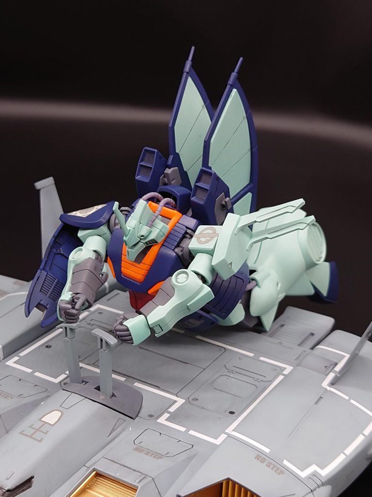 うつ伏せ体制も決まります