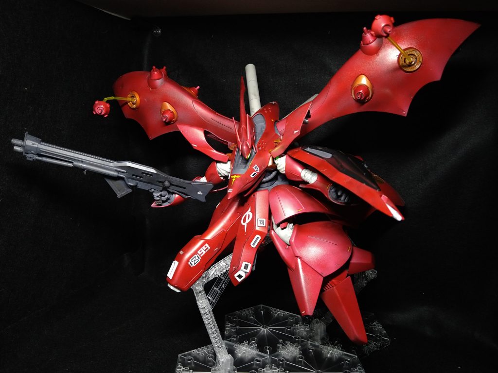 バインダーのファンネルの接続部に手を加えて、射出状態を再現