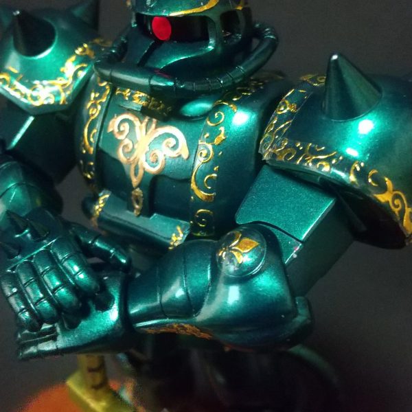 旧キット改造ドズルザビ専用ザク