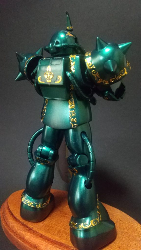 レリーフは探しまくってようやく見付けた、ドズルっぽいネイルシール少し足りなくて焦りましたがw