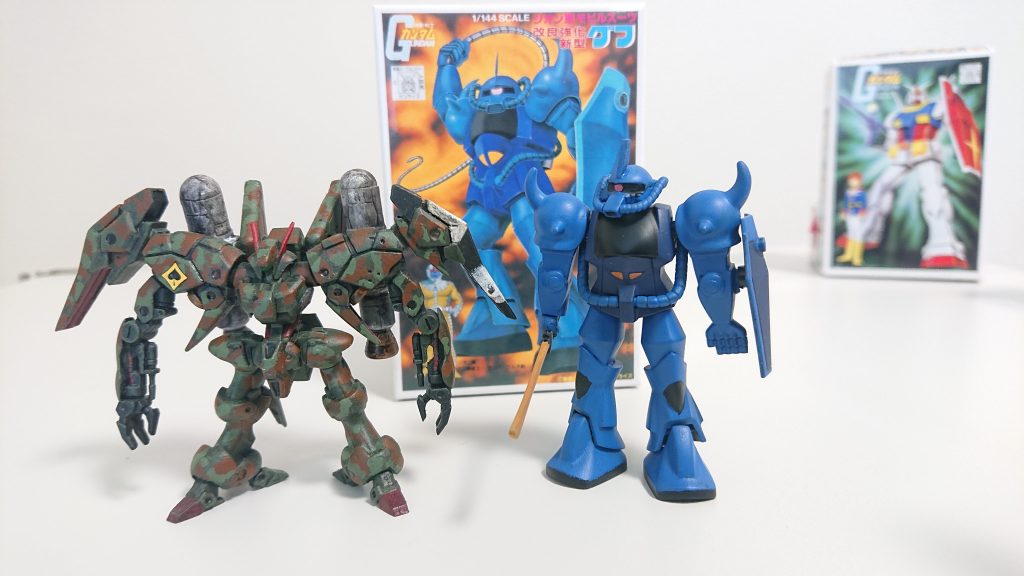 製作工程ではないですが…だいたい、アーティファクトくらいの大きさ。キットの情報量の違いが…(^^;