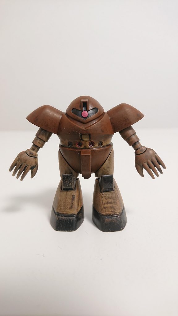 お手てを広げたところ。ゴッグだ、ゴックじゃない。二度と間違えるな！流石ゴッグだ。名前を間違えられても、何ともrya…