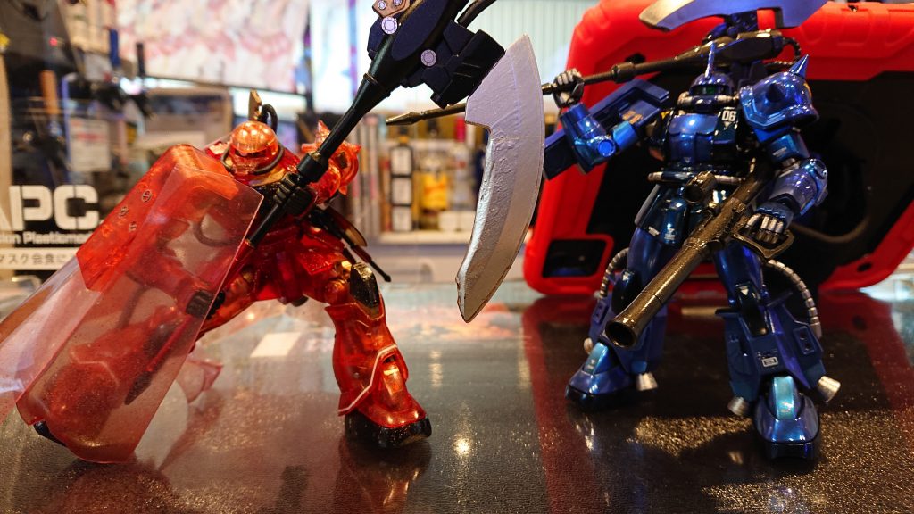 最後はアニプラカフェの代表が作った作品とのツーショット。 