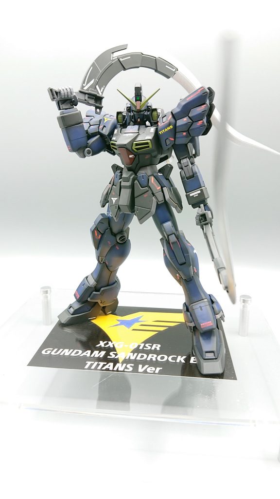 ガンダムサンドロック EW ティターンズVer–3枚目/制作者：ばじーな