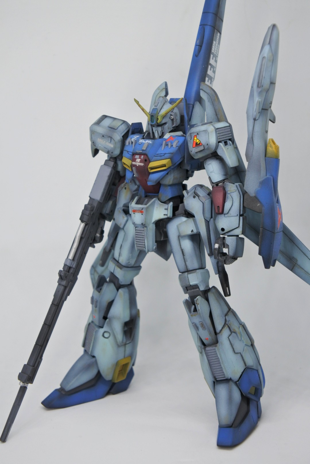 hguc ゼータプラスA1 アムロレイ専用機｜moppuさんのガンプラ作品 