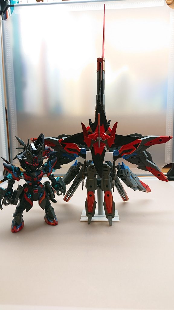 伝説の鎧に選ばれた佐助デルタガンダムがパワーアップ鎧を身に纏い全ての忍術を使う最強の忍となる!