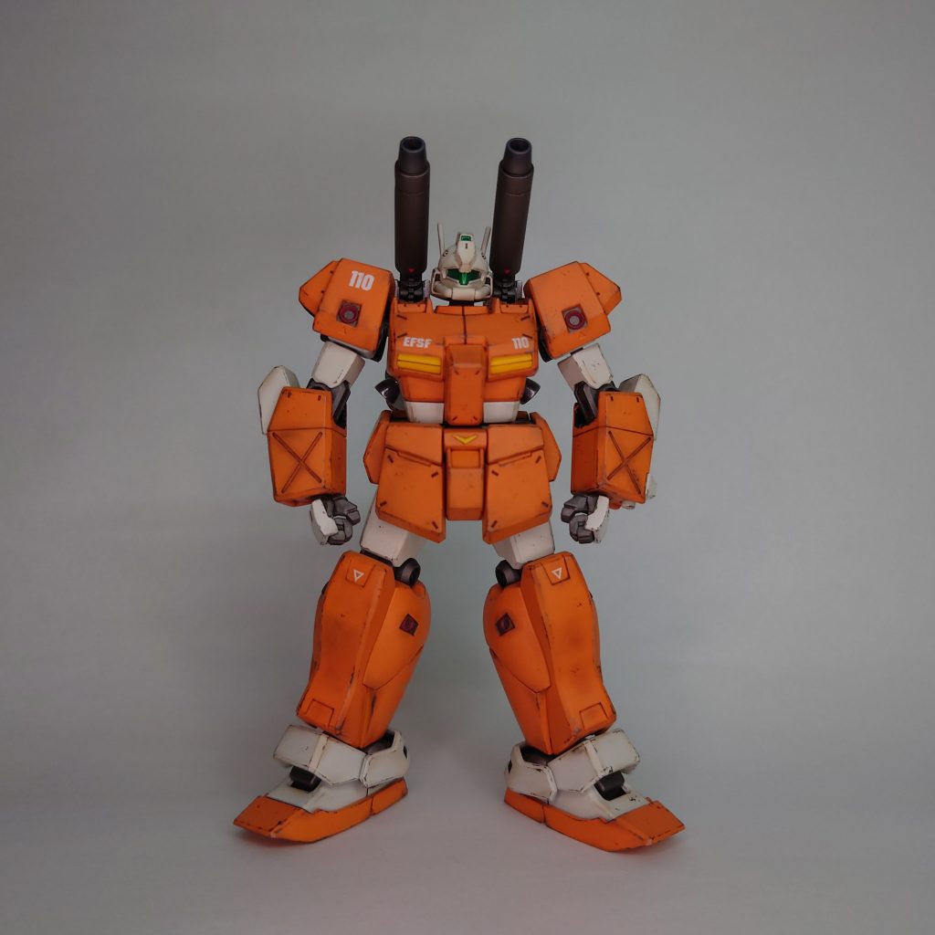 この機体の製作でオレンジ色を使い切った訳ですが、興味が沸いたゼットコンの製作機体のために、またオレンジ色を買う事になりそうです(^-^;