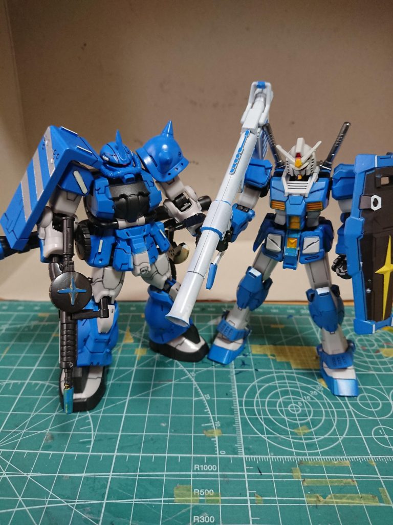 Gフレーム ザクⅡ プロトタイプガンダム–4枚目/制作者：simon