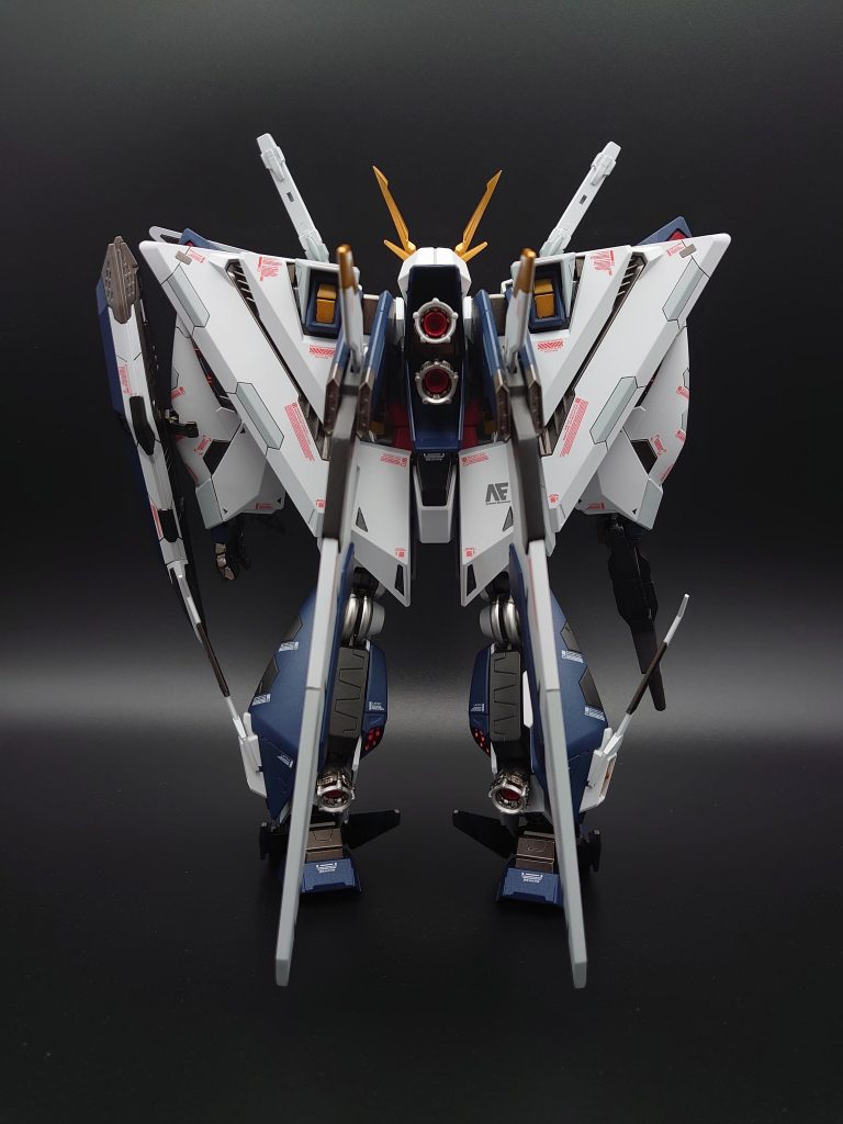 バーニアはビルダーズパーツの1/100MSバーニア01を使用しました。最後まで見ていただきありがとうございました。