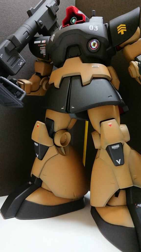 いつも通りデカールと艶消しで完成です。