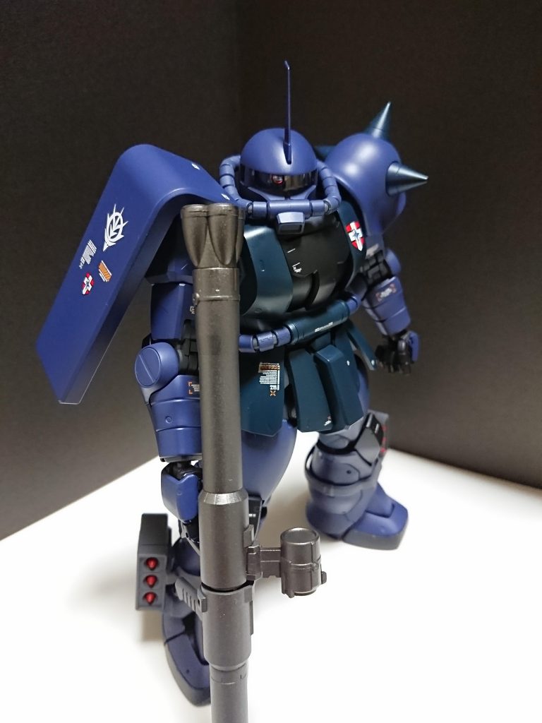 MGザクⅡJ 初MG出来ました。–4枚目/制作者：@over40beginner