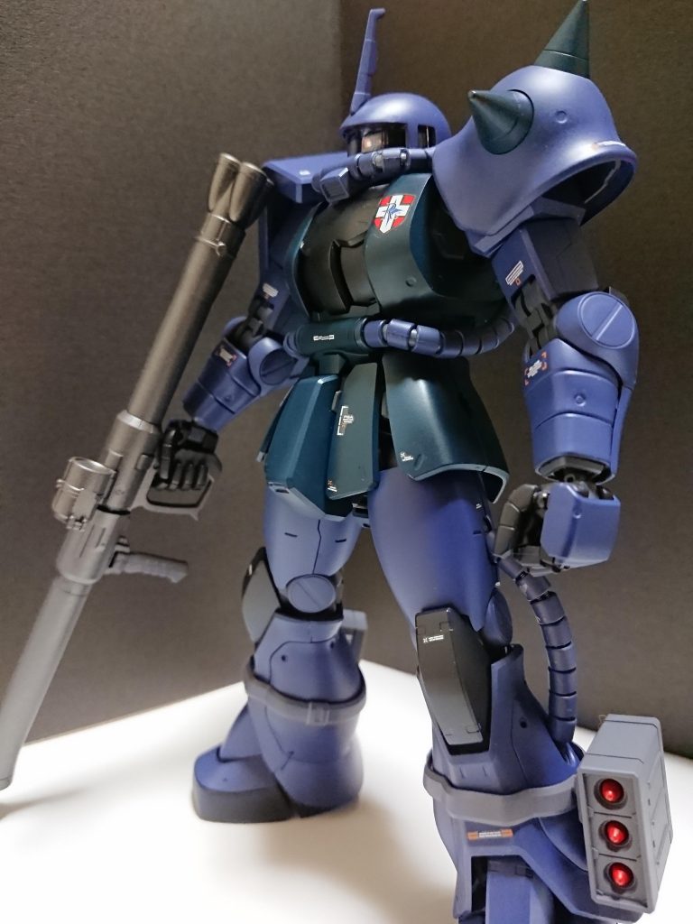 MGザクⅡJ 初MG出来ました。–5枚目/制作者：@over40beginner
